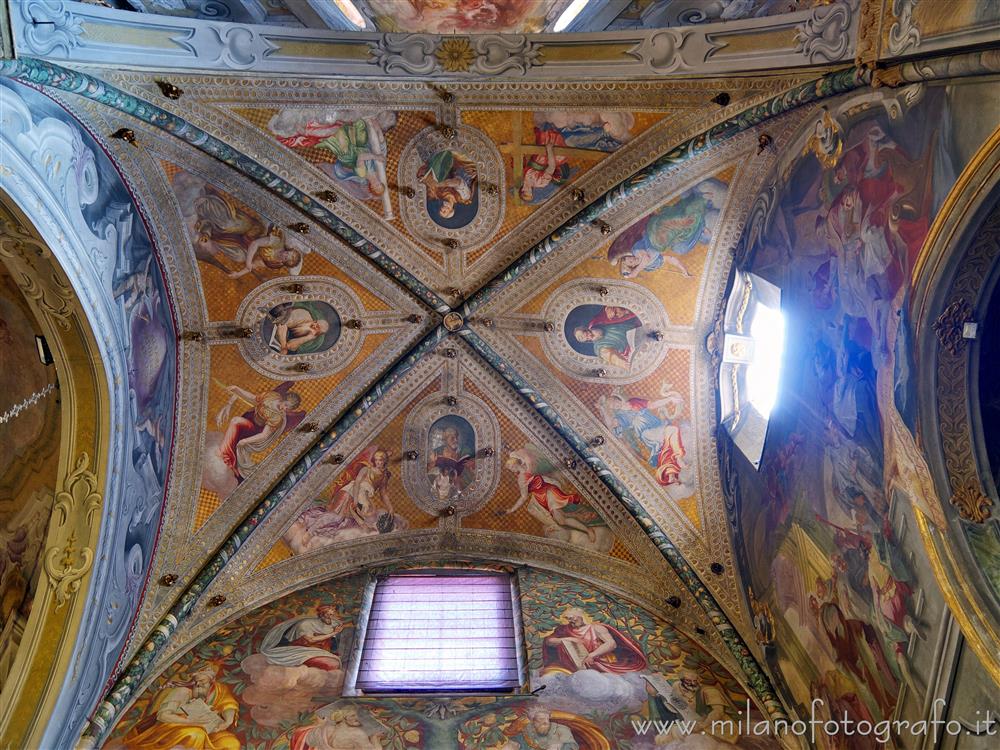 Monza (Monza e Brianza, Italy) - Ceiling of the right arm of the transept of the Cathedral of Monza